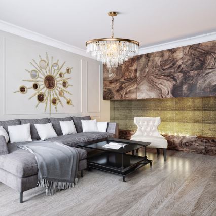 Maytoni MOD085PL-12BS - Candelabro suspenso REVERO 12xE14/40W/230V