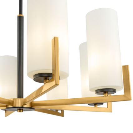 Maytoni MOD089PL-08BS - Candelabro suspenso FORTANO 8xE27/40W/230V