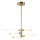 Maytoni MOD106PL-L28G3K - Lustre LED em haste AXIS LED/28W/230V dourado