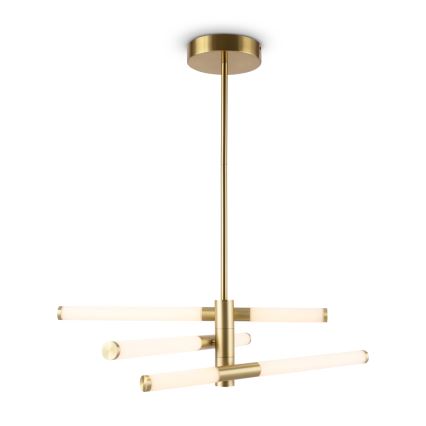 Maytoni MOD106PL-L28G3K - Lustre LED em haste AXIS LED/28W/230V dourado