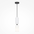Maytoni MOD177PL-01W - Candeeiro suspenso MEMORY 1xE14/40W/230V branco