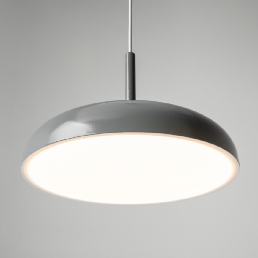 Maytoni MOD189PL-L12GR3K1 - Lustre LED suspenso por cabo GERHARD LED/19W/230V Ø 30 cm cinzento