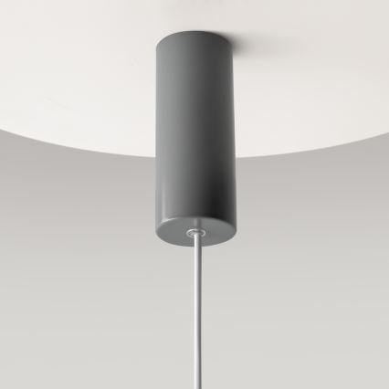 Maytoni MOD189PL-L12GR3K1 - Lustre LED suspenso por cabo GERHARD LED/19W/230V Ø 30 cm cinzento