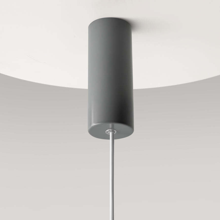 Maytoni MOD189PL-L12GR3K1 - Lustre LED suspenso por cabo GERHARD LED/19W/230V Ø 30 cm cinzento