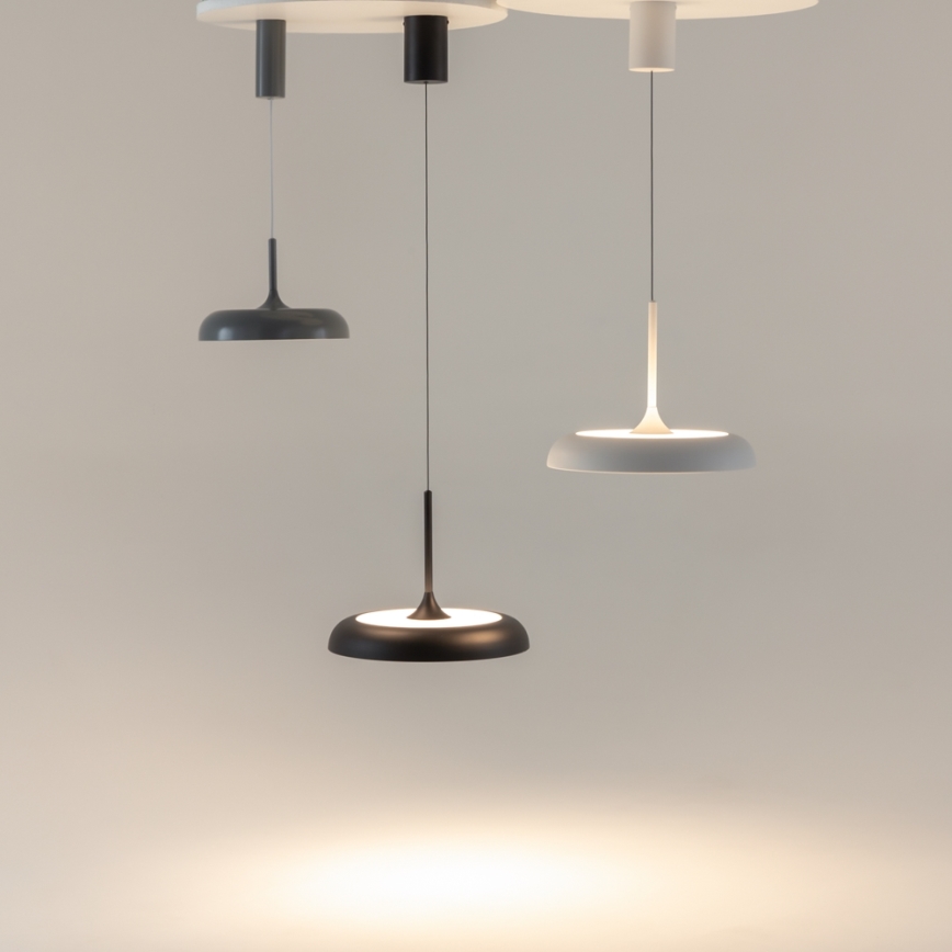 Maytoni MOD189PL-L12GR3K1 - Lustre LED suspenso por cabo GERHARD LED/19W/230V cinza
