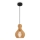 Maytoni MOD192PL-01W - Candeeiro suspenso ROOTS 1xE27/40W/230V diâmetro 20 cm bege
