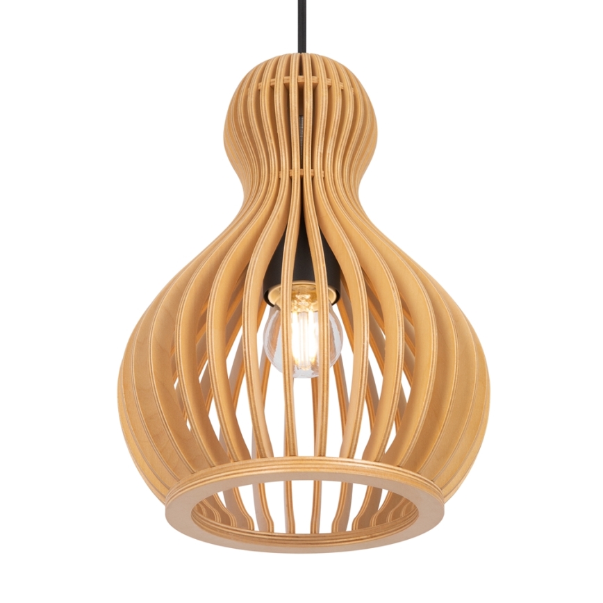 Maytoni MOD192PL-01W - Candeeiro suspenso ROOTS 1xE27/40W/230V diâmetro 20 cm bege