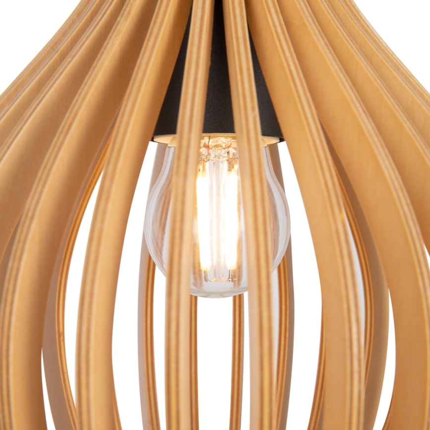 Maytoni MOD192PL-01W - Candeeiro suspenso ROOTS 1xE27/40W/230V diâmetro 20 cm bege