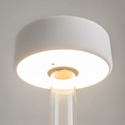 Maytoni MOD229TL-L3W3K1 - Lâmpada de mesa portátil recarregável LED dimmerizável LED/3W/5V 2200-4000K 2000 mAh branco/transparente