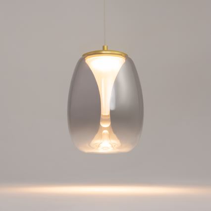 Maytoni MOD282PL-L8G3K - Candeeiro suspenso LED SPLASH LED/7W/230V 3000K dourado