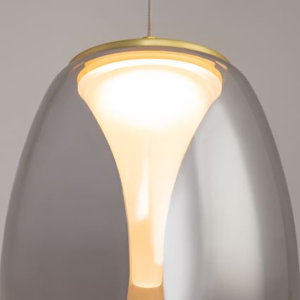 Maytoni MOD282PL-L8G3K - Candeeiro suspenso LED SPLASH LED/7W/230V 3000K dourado