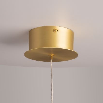 Maytoni MOD282PL-L8G3K - Candeeiro suspenso LED SPLASH LED/7W/230V 3000K dourado