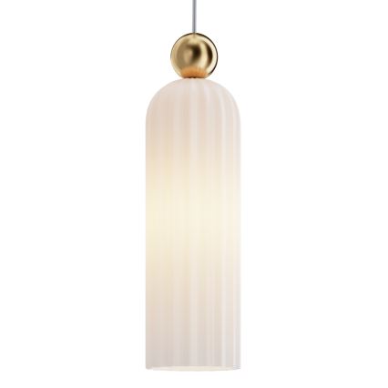 Maytoni MOD302PL-01W - Candeeiro suspenso ANTIC 1xE14/40W/230V dourado/branco