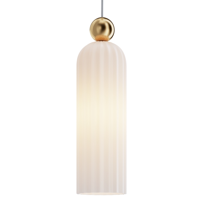 Maytoni MOD302PL-01W - Candeeiro suspenso ANTIC 1xE14/40W/230V dourado/branco