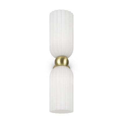 Maytoni MOD302WL-02W - Iluminação de parede ANTIC 2xE14/40W/230V dourada/branco