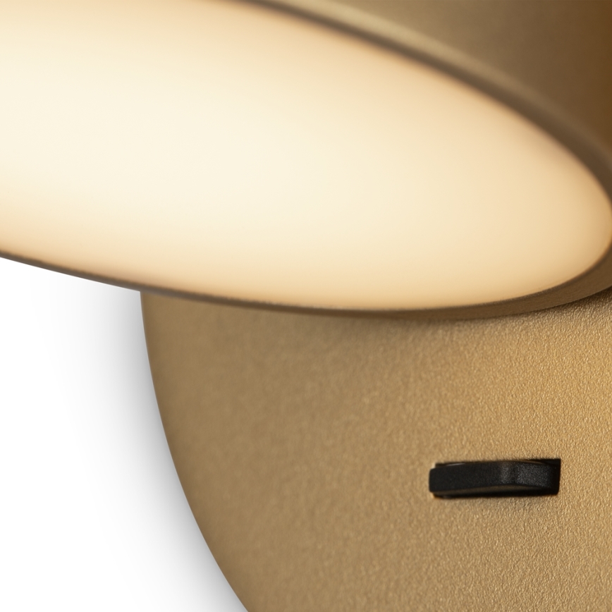 Maytoni MOD421WL-L6BS3K - Iluminação de parede LED PIXEL LED/7W/230V 3000K dourado