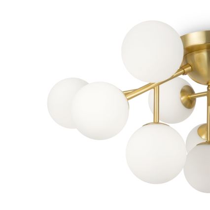 Maytoni MOD545CL-12BS - Candeeiro de tecto DALLAS 12xG9/28W/230V dourado