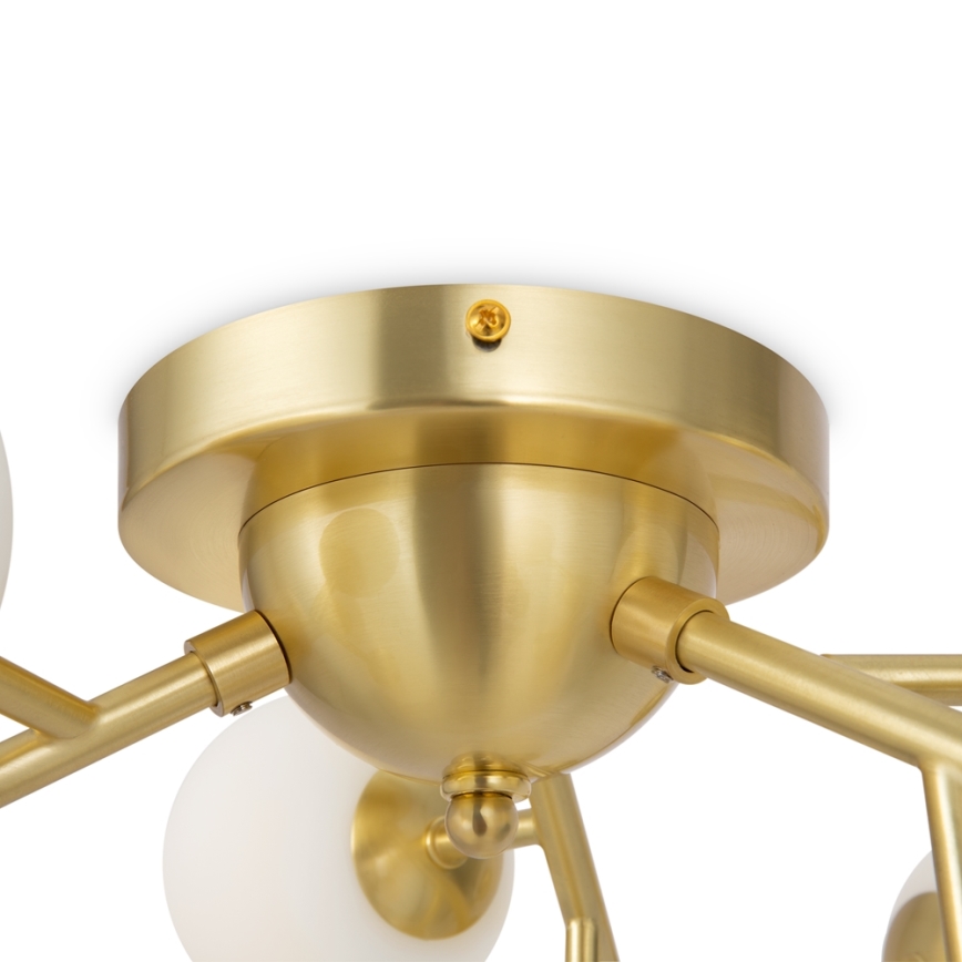 Maytoni MOD545CL-12BS - Candeeiro de tecto DALLAS 12xG9/28W/230V dourado
