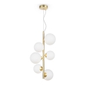 Maytoni MOD545PL-06BS - Candelabro suspenso DALLAS 6xG9/28W/230V dourada