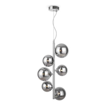 Maytoni MOD545PL-06CH - Candeeiro suspenso DALLAS 6xG9/28W/230V cromado brilhante