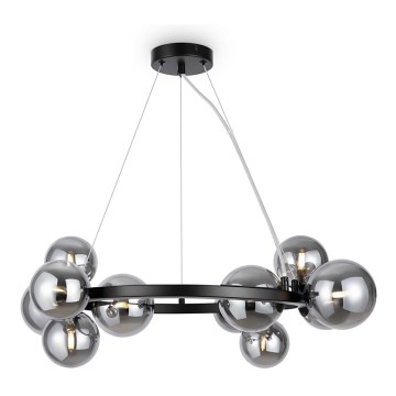 Maytoni MOD545PL-11B - Candelabro suspenso DALLAS 11xG9/28W/230V preto