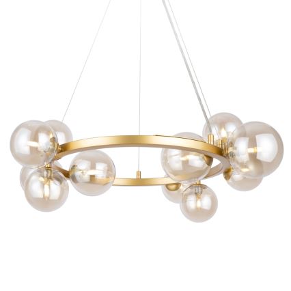 Maytoni MOD545PL-11G - Candelabro suspenso DALLAS 11xG9/28W/230V latão