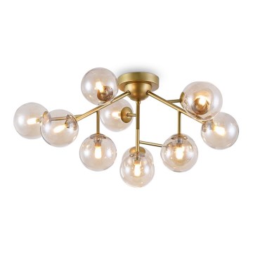 Maytoni MOD545PL-12G - Candelabro integrado DALLAS 12xG9/28W/230V latão