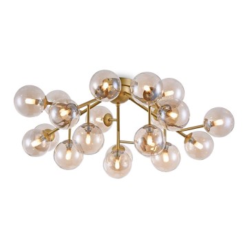 Maytoni MOD545PL-20G - Candelabro integrado DALLAS 20xG9/28W/230V latão