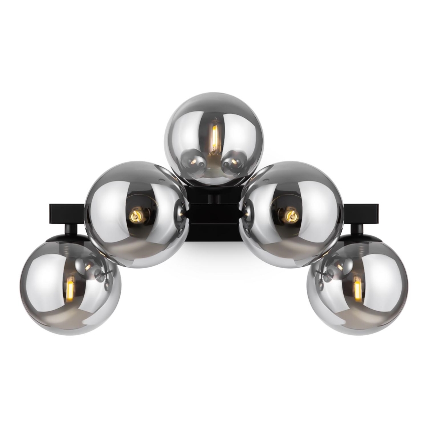 Maytoni MOD547WL-05B - Iluminação de parede DALLAS 5xG9/28W/230V preto