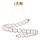 Maytoni MOD555PL-L35G3K - Candeeiro suspenso LED AMULET LED/40W/230V 3000K dourado