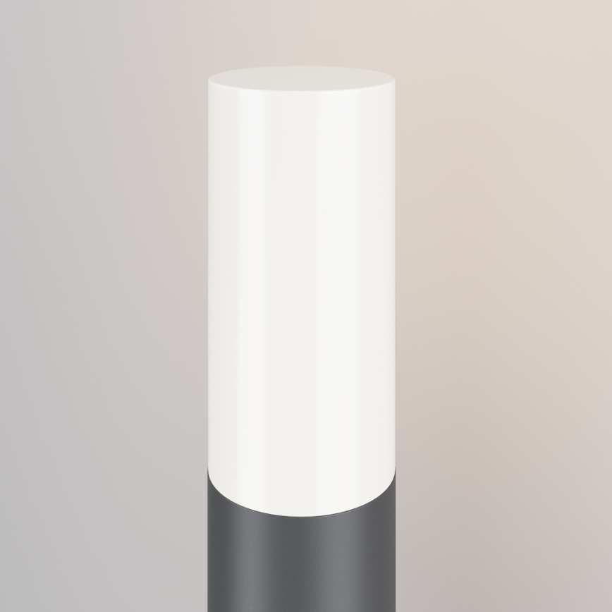 Maytoni O418FL-01GR1 - Candeeiro exterior WILLIS 1xE27/60W/230V 80 cm IP54 antracite