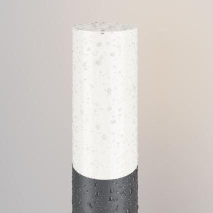 Maytoni O418FL-01GR1 - Candeeiro exterior WILLIS 1xE27/60W/230V 80 cm IP54 antracite