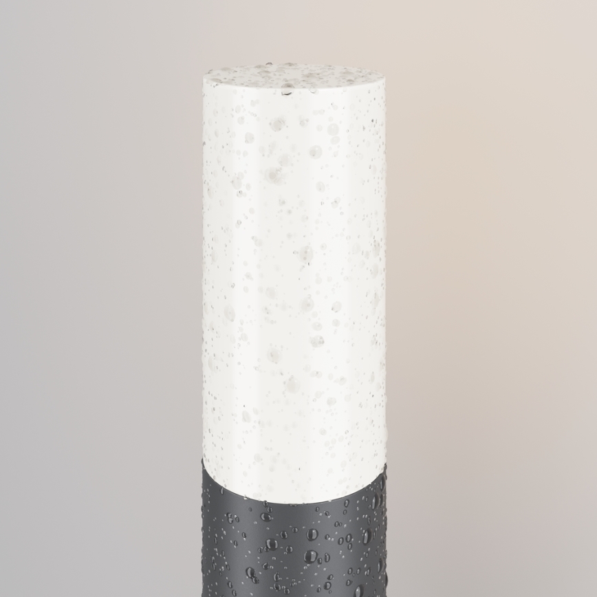 Maytoni O418FL-01GR1 - Candeeiro exterior WILLIS 1xE27/60W/230V 80 cm IP54 antracite