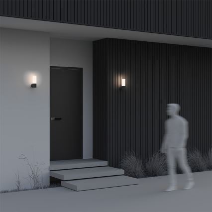 Maytoni O418WL-01B - Iluminação de parede exterior WILLIS 1xE27/60W/230V IP54 preto