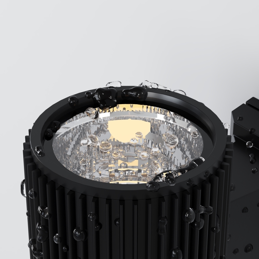 Maytoni O419WL-01B - Aplique de parede para exterior RANDO 1xE27/60W/230V IP54 preto