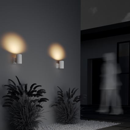 Maytoni O419WL-01W - Arandela exterior RANDO 1xE27/60W/230V IP54 branca