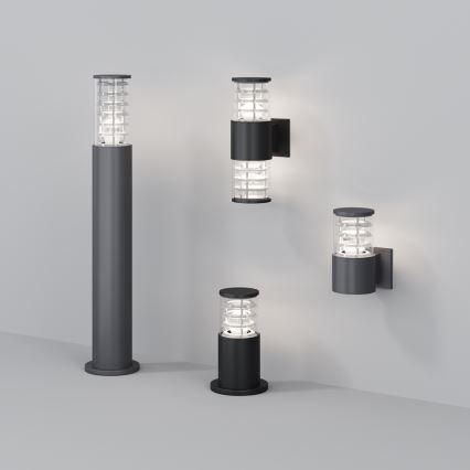 Maytoni O576WL-02GR - Iluminação de parede exterior BRONX 2xE27/60W/230V IP54 antracite