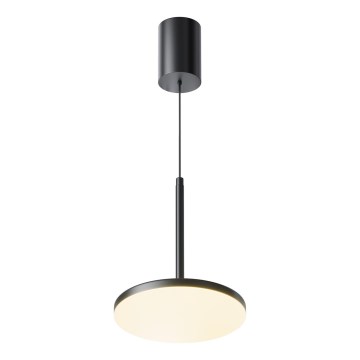 Maytoni P076PL-L12W3K-B - Candeeiro suspenso LED PLATO LED/12W/230V 3000K preto
