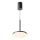 Maytoni P076PL-L12W3K-B - Candeeiro suspenso LED PLATO LED/12W/230V 3000K preto