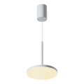 Maytoni P076PL-L12W3K-W - Candeeiro suspenso LED PLATO LED/12W/230V 3000K branco