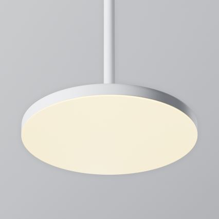Maytoni P076PL-L12W3K-W - Candeeiro suspenso LED PLATO LED/12W/230V 3000K branco