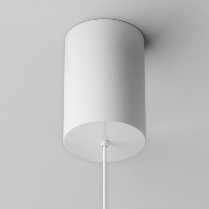 Maytoni P076PL-L12W3K-W - Candeeiro suspenso LED PLATO LED/12W/230V 3000K branco