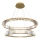 Maytoni P097PL-L90G4K - Candeeiro suspenso LED KRONE LED/90W/230V CRI 90 diâmetro 80,5 cm dourado