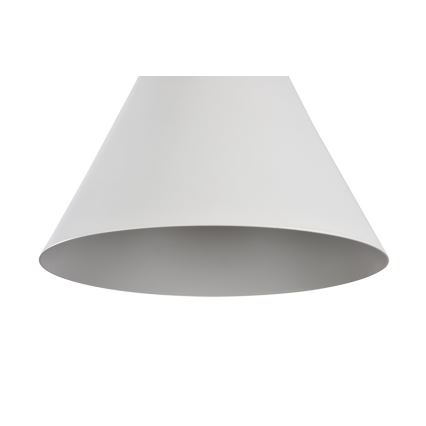 Maytoni P359-PL-01-W - Candeeiro suspenso BICONES 1xE27/60W/230V diâmetro 22 cm branco/bege