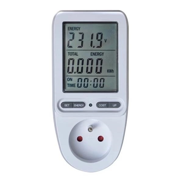 Medidor de consumo de eletricidade 3680W/230V