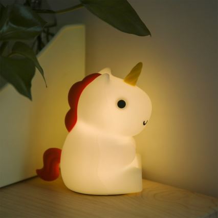 MegaLight - Candeeiro tátil LED RGB regulável para crianças MAGGY MAGIC LED/5V