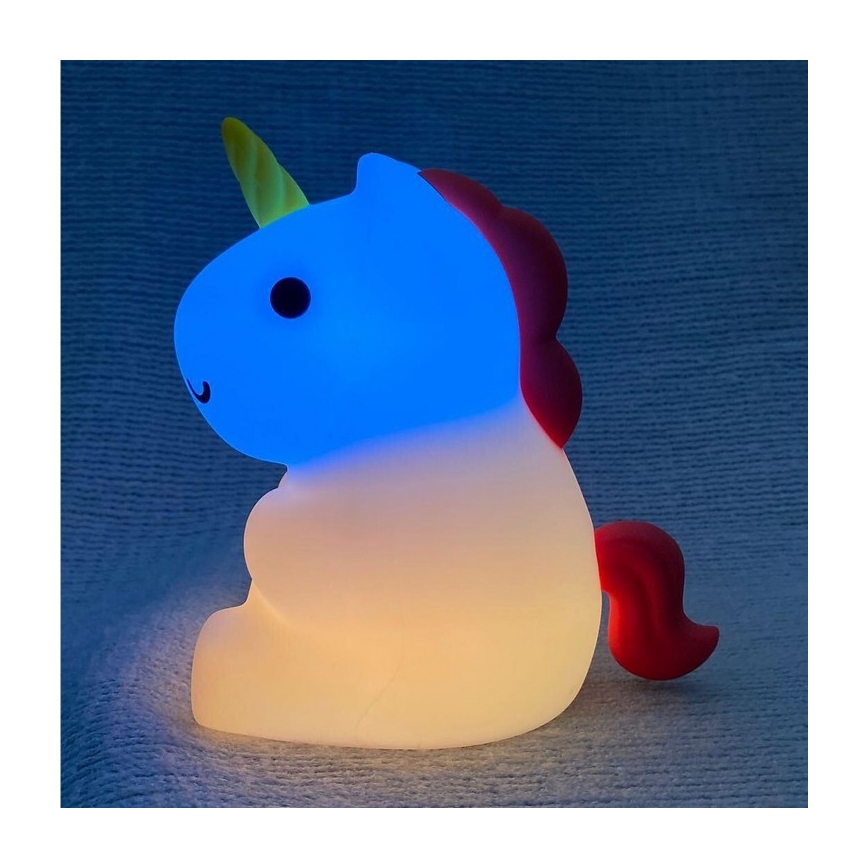 MegaLight - Candeeiro tátil LED RGB regulável para crianças MAGGY MAGIC LED/5V