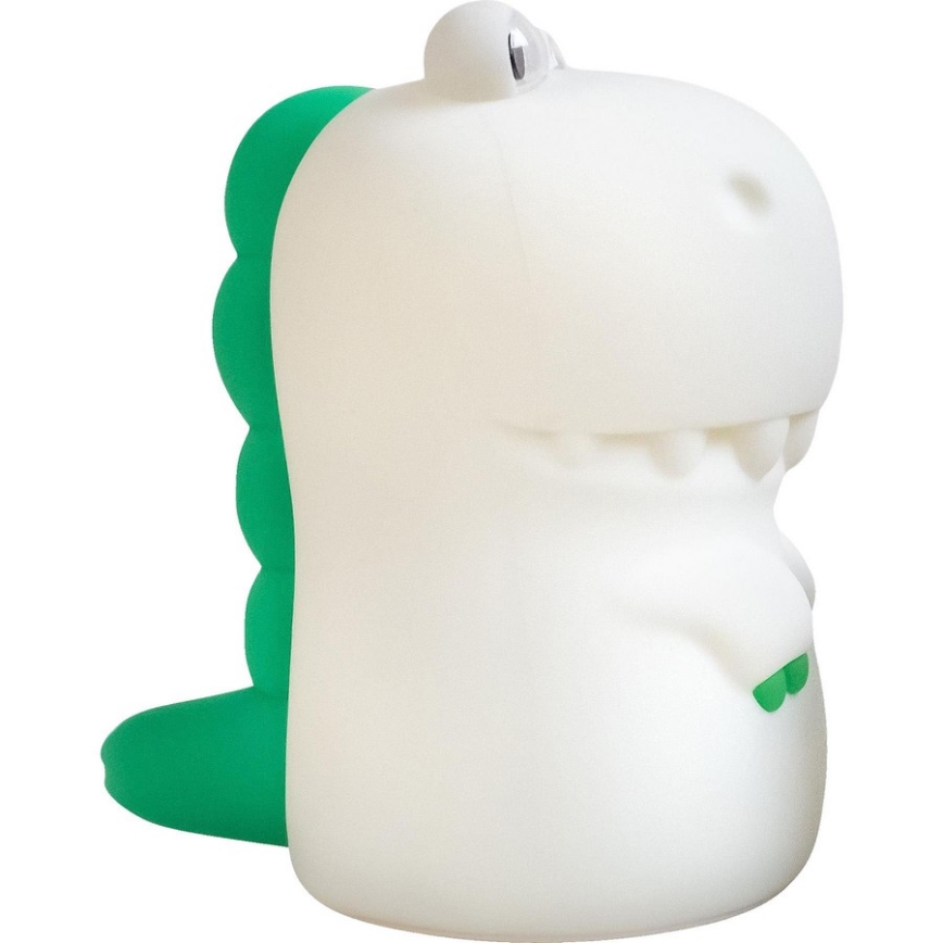 MegaLight - Candeeiro tátil para crianças LED RGB regulável DIGGY DINO LED/5V