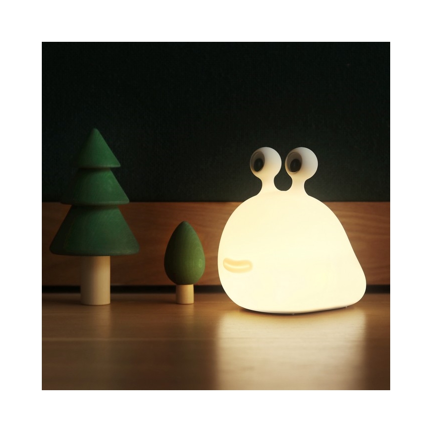 MegaLight - Candeeiro tátil para crianças LED RGB regulável MOMO MOON LED/5V