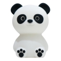 MegaLight - Candeeiro tátil para crianças LED RGB regulável PADDY PANDA LED/5V